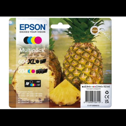 Epson 604XL струйный картридж 1 шт Подлинный High (L) Yield Черный