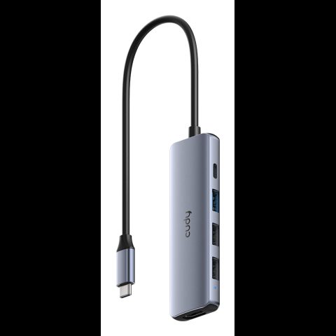 Cudy Netzwerkgeräte Wired USB 3.2 Gen 1 (3.1 Gen 1) Type-C Grey