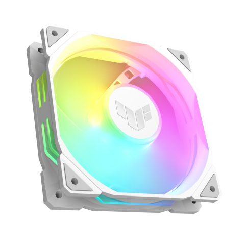 Asus TUF GAMING TR120 ARGB 1-pack White Корпус компьютера Air cooler 12 cm Бе…