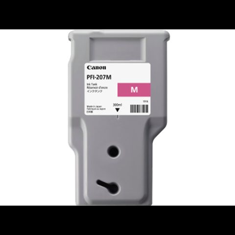 Canon PFI-207 M tintes kārtridžs 1 pcs Oriģināls Fuksīns