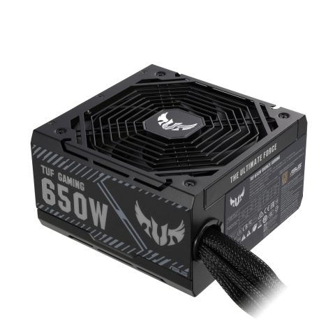 Asus TUF-GAMING-650B barošanas avotu vienība 650 W 20+4 pin ATX ATX Melns