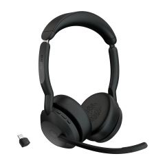 Jabra Evolve2 55 Austiņas Bezvadu Birojs / zvanu centrs USB Veids-C Bluetooth…