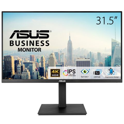 Asus VA32UQSB monitori 80 cm (31.5") 3840 x 2160 pikseļi 4K Ultra HD LED Meln…