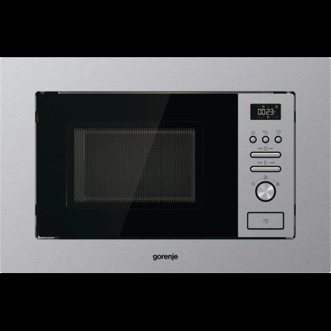 Gorenje BM201AG1X Nerūsējošs tērauds Mikroviļņu krāsns ar grilu Iebūvēts 20 L 80…