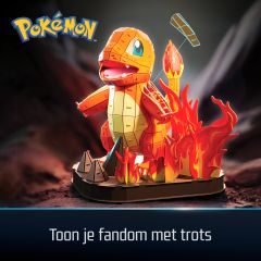 Spin Master 4D Build FDP FAP Pokemon Charmander GML 3D puzle 241 pcs Komiksi