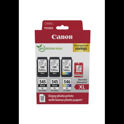 Canon 8286B015 tintes kārtridžs 3 pcs Oriģināls Augsta (XL) produktivitāte Mel…