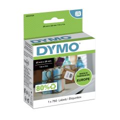 Dymo LW - Multi-Purpose Labels - 25 x 25 mm - S0929120 Balts Pašlīmējošās pri…