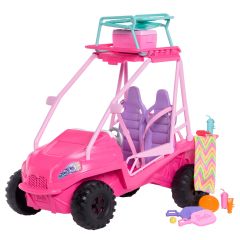 Barbie Mysteries: Beach Detectives Ultimate Beach Buggy Vehicle Playset with 10…