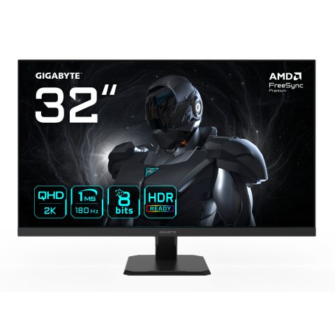 Gigabyte GS32QA monitori 80 cm (31.5") 2560 x 1440 pikseļi Quad HD LED Melns