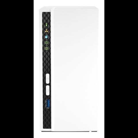 QNAP TS-233 datu uzglabāšanas serveris NAS Tower ARM Cortex-A55 2 GB 0 TB QNA…