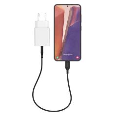Mophie essentials 20W USB-C PD wall adapter Universal White AC Fast charging In…