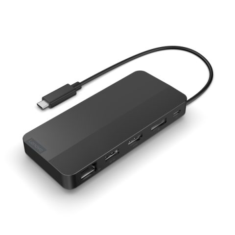 Lenovo 40B90000WW dokstacija Vadu USB 3.2 Gen 1 (3.1 Gen 1) Type-C Melns