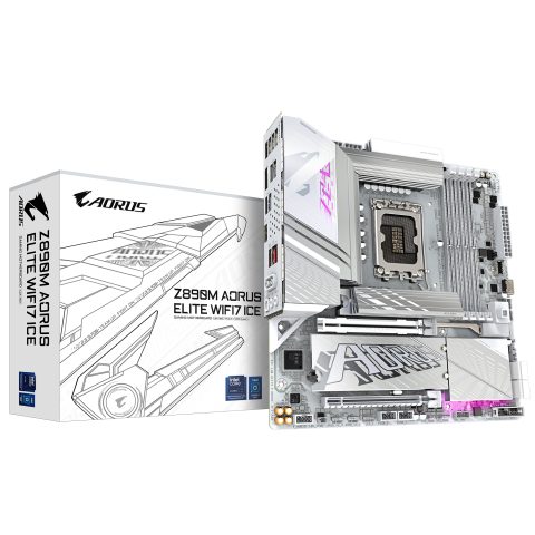 Gigabyte Z890M AORUS ELITE WIFI7 ICE Motherboard