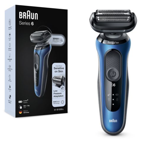 Braun Series 6 61-B1000s Foil shaver Black