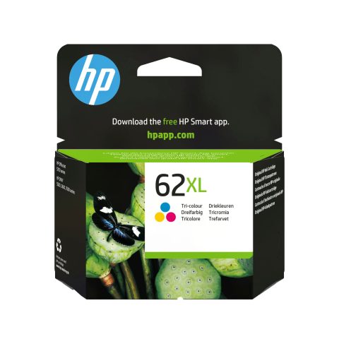 Hewlett Packard (HP) HP 62XL High Yield Tri-color Original Ink Cartridge