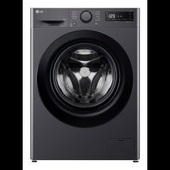 LG F2WR508SBM washing machine Front-load 8 kg 1200 RPM Black