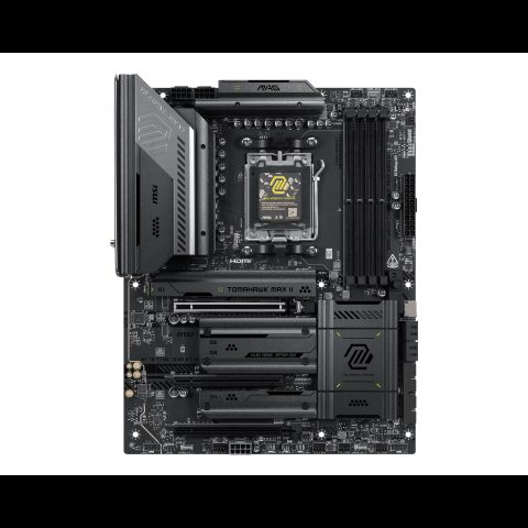 MSI MAG B850 TOMAHAWK MAX WIFI II mātes plate AMD B850 AM5 pieslēgvieta ATX