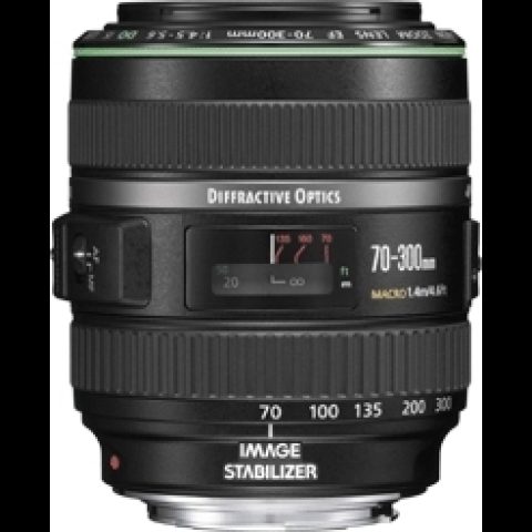 Canon EF 70-300mm f/4.5-5.6 DO IS USM Black