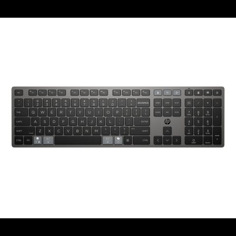 HP 725 Multi-Device Rechargeable Wireless Keyboard tastatūra Mājas/Biroja R…