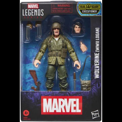 Hasbro Marvel Legends Series Wolverine WWII Logan figure 15cm