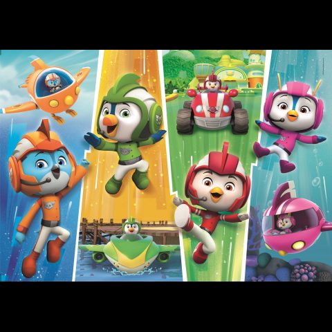 Clementoni Top Wing Jigsaw puzzle 104 pc(s) Cartoons