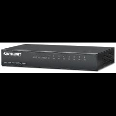 Intellinet 8-Port Fast Ethernet Office Switch Fast Ethernet (10/100) Melns