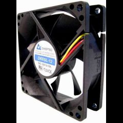 Chieftec AF-0625S Datora dzesēšanas sistēma Datora korpusam Ventilators Melns
