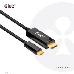 Club 3D CLUB3D HDMI to USB Type-C 4K60Hz Active Cable M/M 1.8m/6 ft