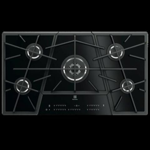 Electrolux KGV9539IK Melns Iebūvēts Gāzes 5 zone(s)