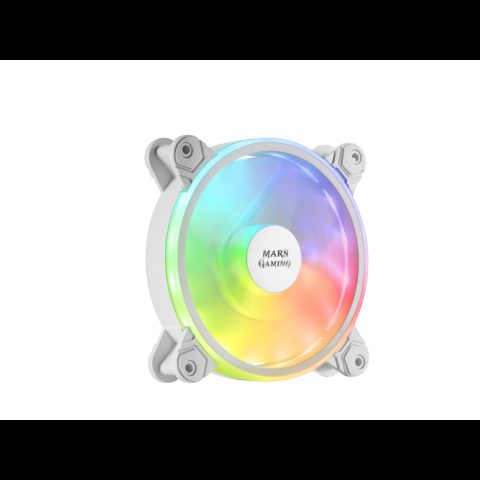 Mars Gaming MFX Datora korpusam Dzesinātājs 12 cm Balts