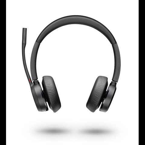 HP Poly Voyager 4320 USB-A galvas tālrunis + BT700 sargspraudnis