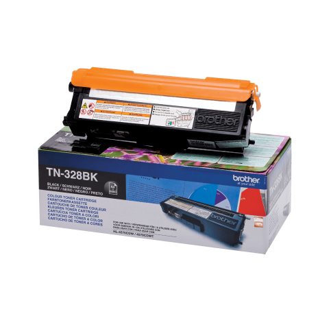 Brother TN-328BK tonera kārtridžs 1 pcs Oriģināls Melns