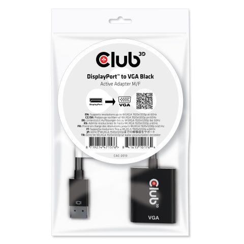 Club 3D CLUB3D CAC-2013 видео кабель адаптер 0