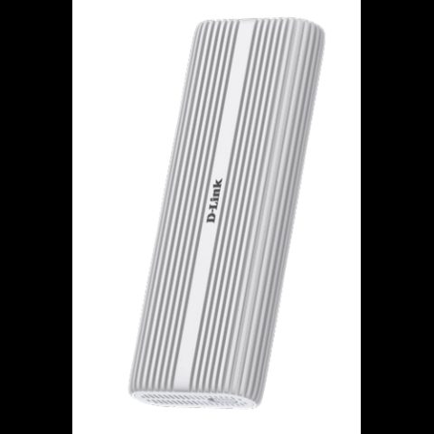 D-Link DSP-411 storage drive enclosure SSD enclosure Aluminium M.2