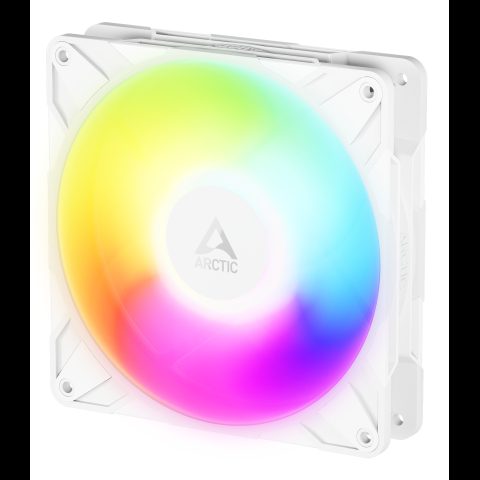 Arctic Freezer P14 Pro Reverse A-RGB (White) - 140 mm A-RGB PWM Fan with Cable…
