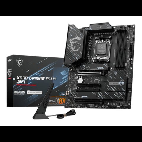 MSI X870 GAMING PLUS WIFI mātes plate AMD X870 AM5 pieslēgvieta ATX
