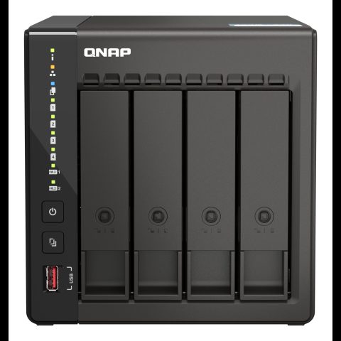 TS-453E NAS Tower Intel® Celeron® J6412 8 GB 0 TB QNAP QTS Black