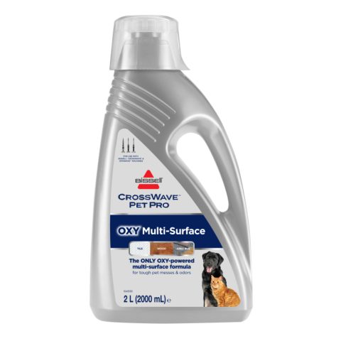 Bissell CrossWave Pet Pro Oxy Tīrīšanas līdzeklis Stieņveida putekļsūcējs