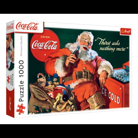 Trefl Coca-Cola 1000 Puzle 1000 pcs Ēdieni un dzērieni