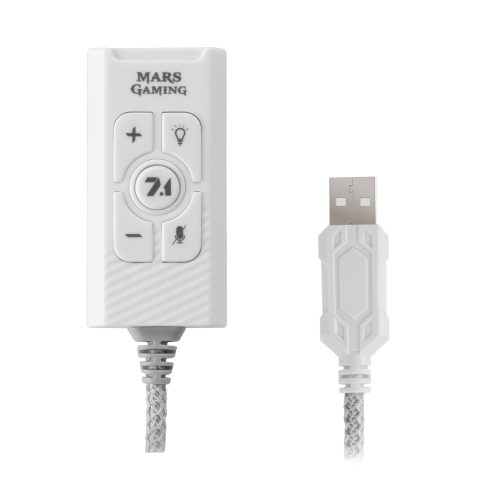 Mars Gaming MSC2W audio karte 7.1 kanāli USB