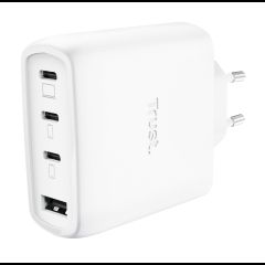 Trust Maxo 65W Universāls Balts AC Ātrā uzlāde Iekštelpas