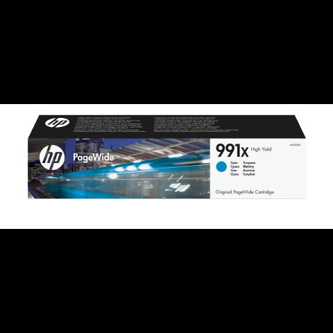 Hewlett Packard (HP) HP 991X High Yield Cyan Original PageWide Cartridge