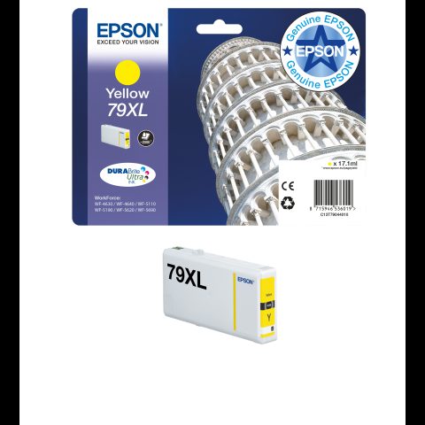 Epson Tower of Pisa 79 tintes kārtridžs 1 pcs Oriģināls Standarta produktivitā…