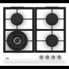 Beko HILW 64225 SW White Built-in 60 cm Gas 4 zone(s)