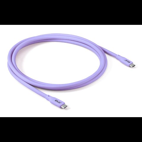 Club 3D CLUB3D CAC-3004 USB кабель USB4 Gen 2x2 2 m USB C 20 Gbit/s 240 W Пурпур…
