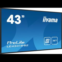 Iiyama PROLITE LE4341S-B2 Plakans digitālā displeja panelis 108 cm (42.5") LCD…