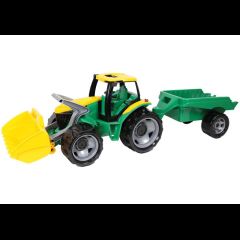 Lena GIGA TRUCKS Tractor with shovel & trailer