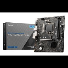 MSI PRO H610M-G DDR4 motherboard Intel H610 LGA 1700 micro ATX