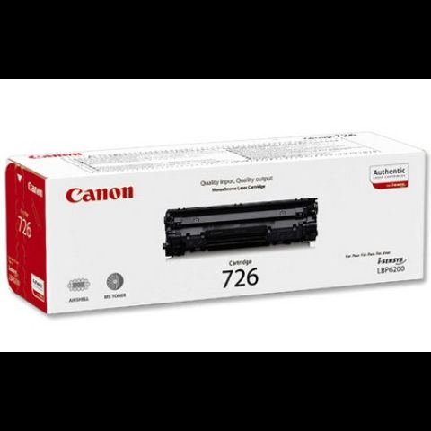 Canon CRG-726 tonera kārtridžs 1 pcs Oriģināls Melns
