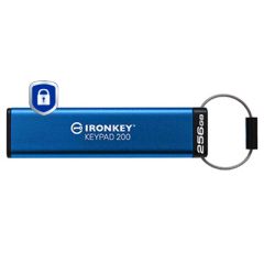 Kingston Technology IronKey Keypad 200 USB флеш накопитель 256 GB USB тип-A 3.2 G…